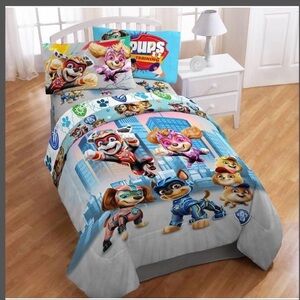 NEW paw patrol mighty pups comforter